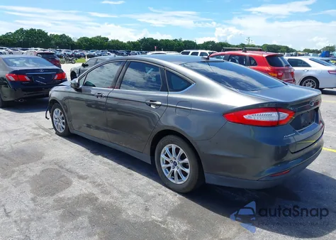 2016 Ford Fusion S из США, поврежденный, VIN 3FA6P0G72GR128622